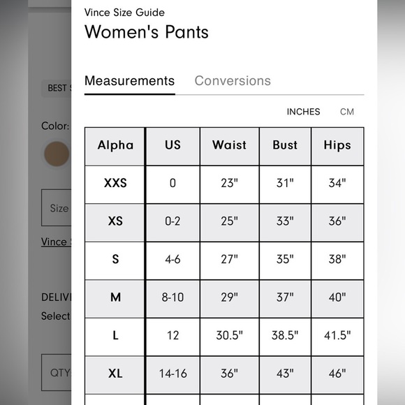 NWT Vince Women’s XL Pleated Front Straight Leg Linen Blend Black Pull On Pants - Picture 16 of 16